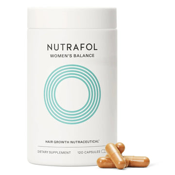 Nutrafol Women’s Balance Hair Growth Supplement – 120 Capsules | Ages 45+ | 1-Month Supply
