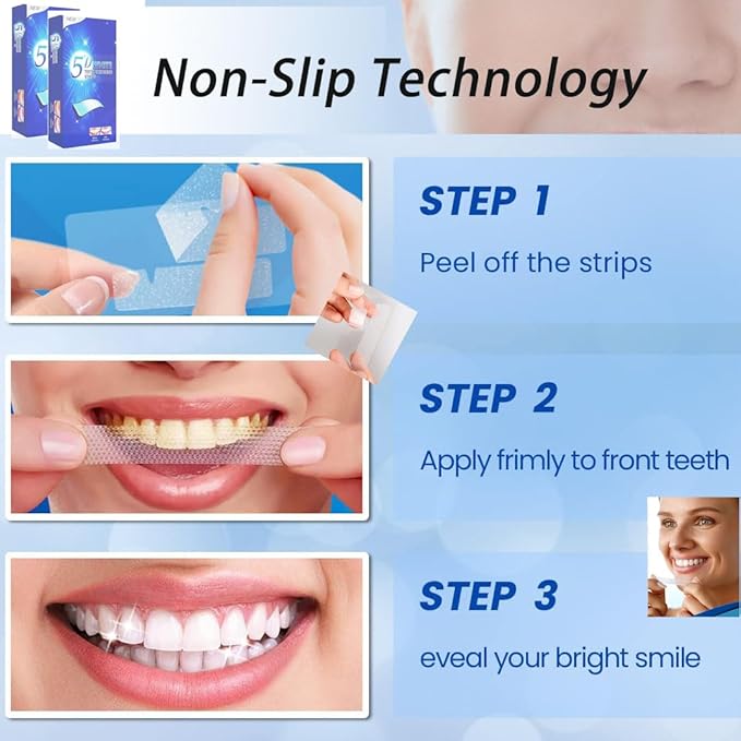 5D Teeth Whitening Strips，Teeth Whitening Strips