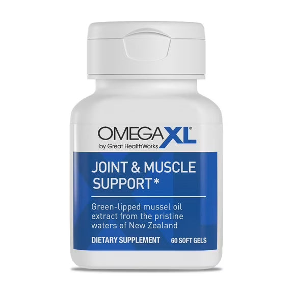 OmegaXL – Green-Lipped Mussel Oil with Omega-3 – 60 Softgels