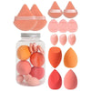 14Pcs Makeup Sponge Cosmetic Puff Foundation Sponges Blender Beauty Egg Powder Puffs Make Up Accessories Women Makeup Tools
