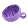 New Quick Clean Makeup Brush Cleaner - Premium Silicone Scrubber & Non-slip Bowl - Effortless Deep Cleaning for All Facial