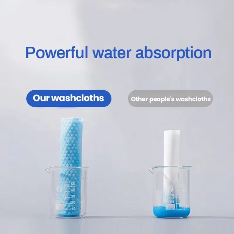 100 pieces of car paper towel disposable face towel tissue soft thick dry wipe reusable makeup remover pad facial cleansing tiss