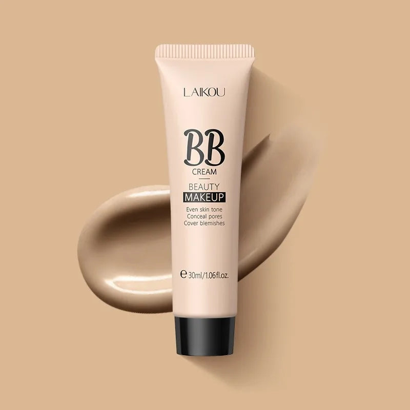 1 Pcs Face Liquid Foundation Moisturizing BB Cream Concealer Oil-control Full Coverage Flaw Waterproof Long Lasting Cosmetic