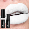 Punk Dark Wine Red Lipsticks Waterproof Easy To Color Makeup Sexy Red Lipstick Matte White Black Lip Gloss Facial Body Painting