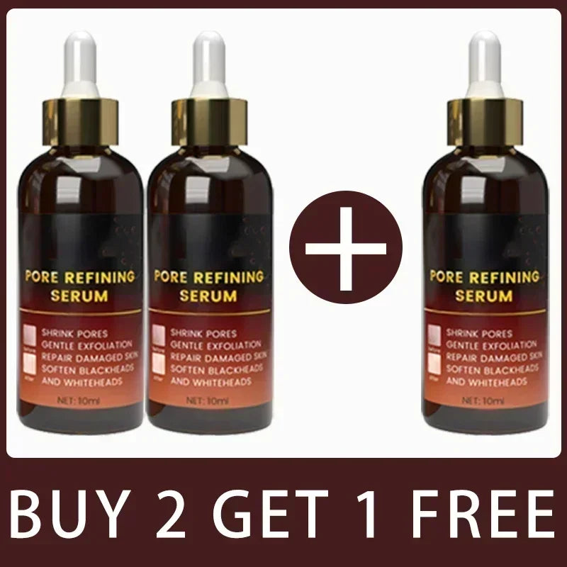 Pore Shrink Face Serum Remove Blackheads Acne Acidity Oil Control Repair Essence Moisturizing Nourish Pores Firming Facial Care