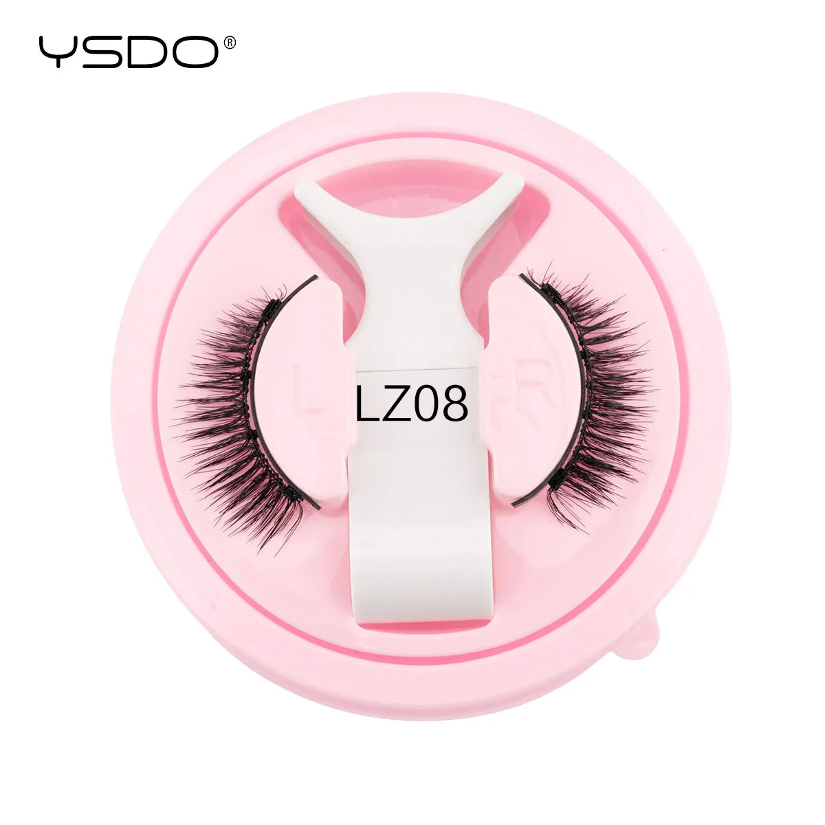 YSDO Magnetic Eyelashes Reusable Winged Magnetic 3D Mink lashes Long-Lasting No Glue Needed False Eyelashes with Tweezer Makeup