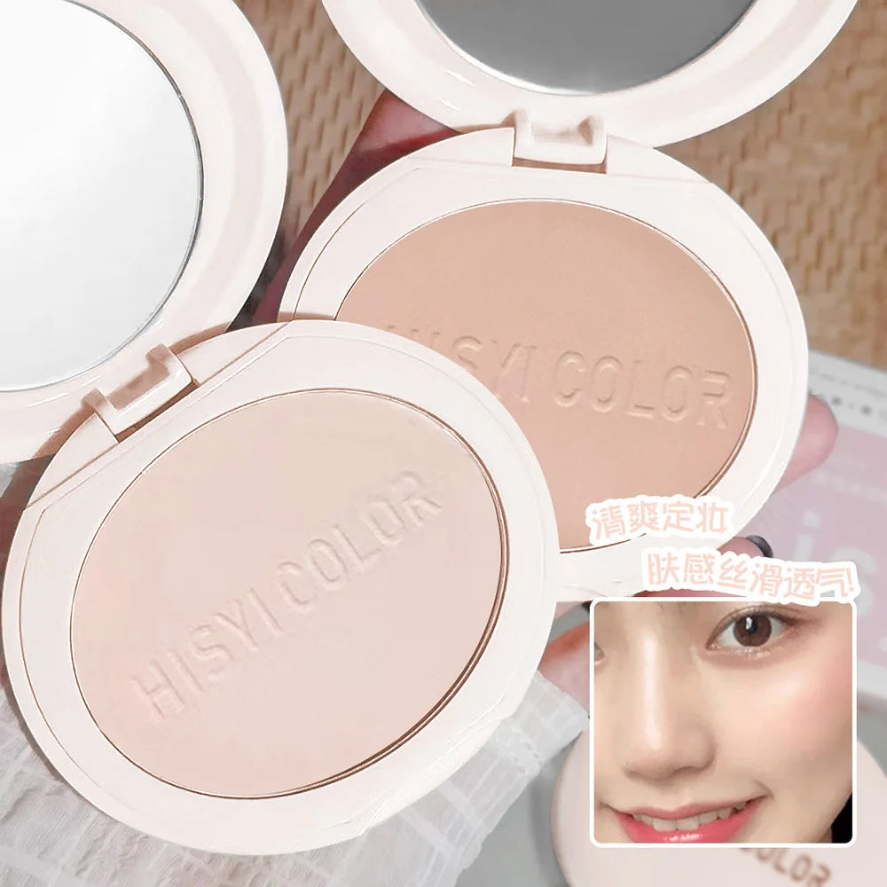Soft focus fog powder,honey powder,dry powder,makeup,oil control,long-lasting waterproof,concealer,loose powder,biscuit skin