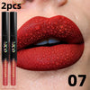 19 colors Matte Velvet Lip Gloss Waterproof Liquid Lipstick Nude Black Lips tint Makeup Lip Glaze Cosmetics Red Lip Stain Beauty